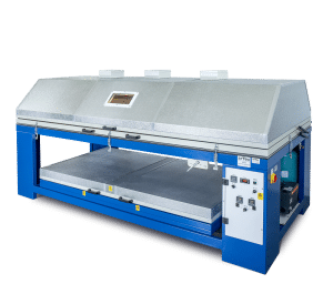 Vacuum press for solid surface